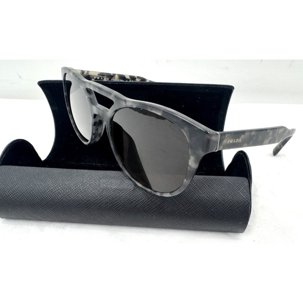 PRADA Tortoise Dark Brown Aviator Frames Sunglasses VH3-8C1 145 3N  SPR13T-F 54